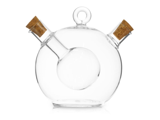 Изображение №1 | Двойная емкость для масла и уксуса «Dressing» (прозрачный, бежевый)