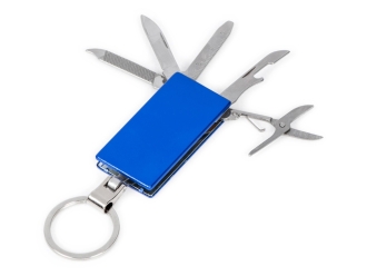 Изображение №4 | Мультитул-брелок 5-в-1 «Badge» (синий)
