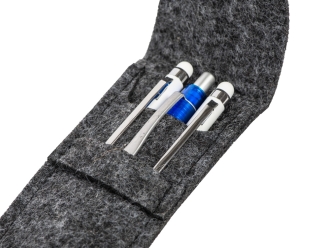 Изображение №3 | Футляр для ручек из RPET-фетра «Felt» (серый)