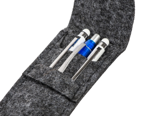 Изображение №3 | Футляр для ручек из RPET-фетра «Felt» (серый)