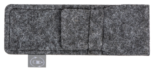 Изображение №4 | Футляр для ручек из RPET-фетра «Felt» (серый)