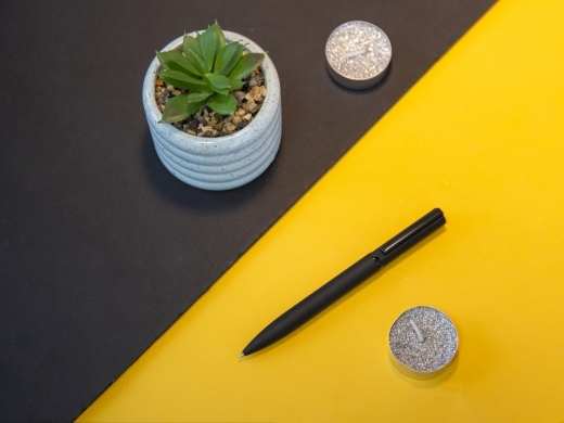 Изображение №7 | Ручка шариковая металлическая «Siegfried» soft-touch (черный)