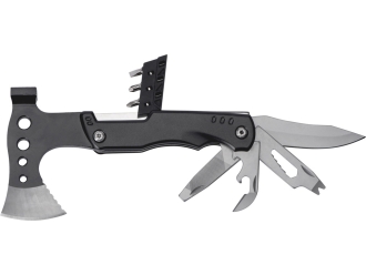 Изображение №5 | Топор-мультитул 7-в-1 «Stalk» (серебристый, черный)