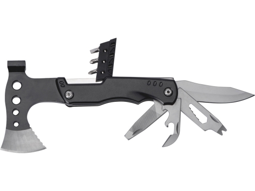 Изображение №5 | Топор-мультитул 7-в-1 «Stalk» (серебристый, черный)