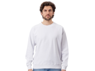 Изображение №2 | Свитшот оверсайз с рукавом реглан «Belgrade», унисекс 2XL (белый)