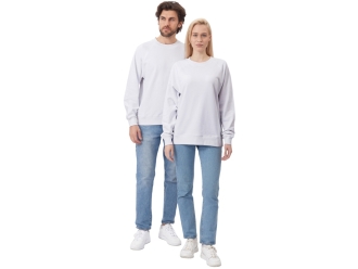 Изображение №9 | Свитшот оверсайз с рукавом реглан «Belgrade», унисекс 2XL (белый)