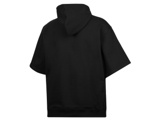 Изображение №10 | Худи оверсайз с коротким рукавом «Warsaw» унисекс XS-S (черный)