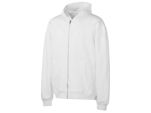 Изображение №10 | Толстовка оверсайз с капюшоном на молнии «Monaco» XS-S (белый)
