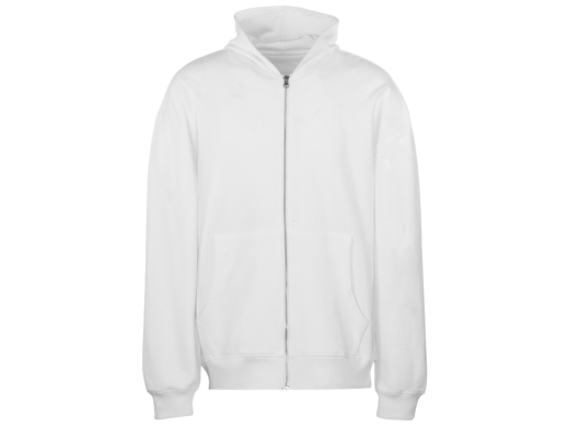 Изображение №12 | Толстовка оверсайз с капюшоном на молнии «Monaco» XS-S (белый)