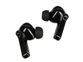 Изображение №4 | Беспроводные наушники с шумоподавлением ENC и подсветкой лого «Lites» (черный)