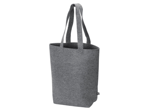 Изображение №2 | Сумка-шоппер «Betty» фетровая вертикальная (серый)