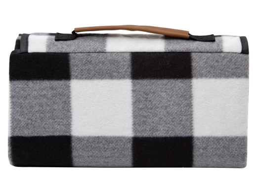 Изображение №5 | Плед для пикника «Recreation» (белый/черный)