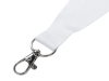 Изображение №4 | Ланъярд под сублимацию с карабином, 2 см (белый)