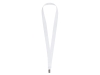 Изображение №1 | Ланъярд под сублимацию с клипом, 2 см (белый)