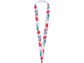 Изображение №2 | Ланъярд под сублимацию с клипом, 2 см (белый)