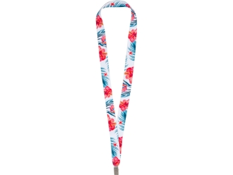 Изображение №3 | Ланъярд под сублимацию с клипом, 2 см (белый)