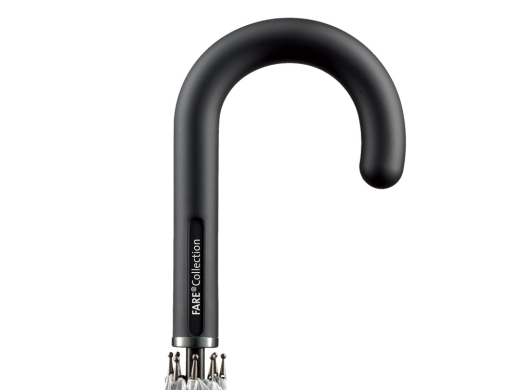 Изображение №4 | Зонт-трость «Double silver» (серебристый, черный)