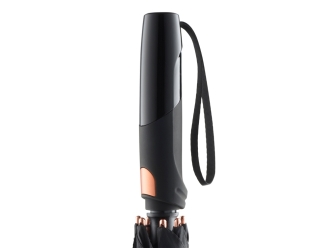 Изображение №5 | Зонт-трость «Alugolf» (черный/медный)