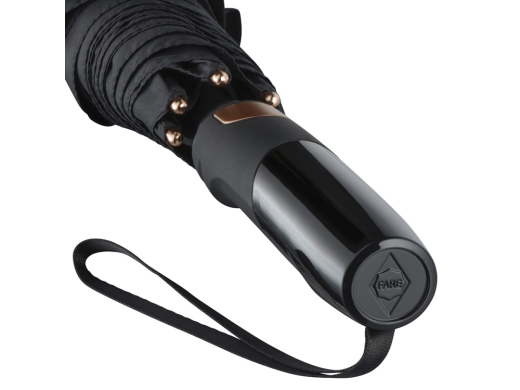 Изображение №9 | Зонт-трость «Alugolf» (черный/медный)