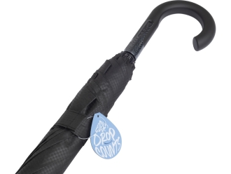 Изображение №8 | Зонт-трость «Carbon» с куполом из переработанного пластика (черный)