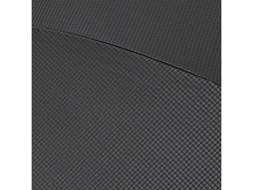 Изображение №3 | Зонт-трость «Carbon» с куполом из переработанного пластика (черный)