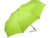 Изображение №1 | Зонт складной из бамбука «ÖkoBrella» полуавтомат (лайм)