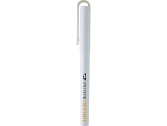 Изображение №4 | Ручка гелевая «Mauna» из переработанного PET-пластика (белый)