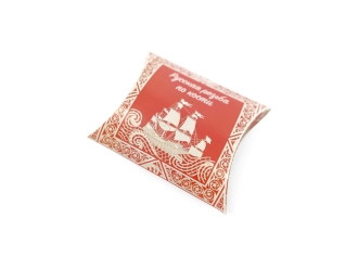 Изображение №7 | Платок «Русская резьба по кости» (светло-красный)