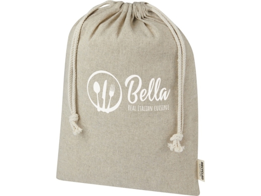 Изображение №5 | Большая подарочная сумка «Pheebs» из переработанного хлопка 4 л 4л (натуральный)