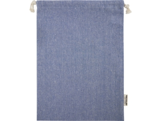 Изображение №3 | Большая подарочная сумка «Pheebs» из переработанного хлопка 4 л 4л (синий)