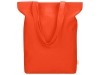 Изображение №2 | Сумка Fixy из переработанного хлопка 220 г/м2 с фиксирующей лентой (оранжевый)