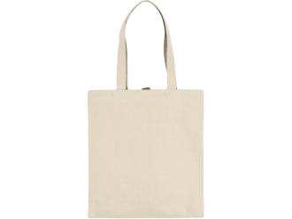 Изображение №6 | Cумка «Clip» из хлопка 340 г/м2 с застежкой из экокожи (натуральный)