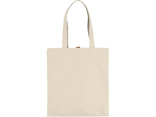 Изображение №6 | Cумка «Clip» из хлопка 340 г/м2 с застежкой из экокожи (натуральный)