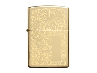 Изображение №1 | Зажигалка ZIPPO Venetian® с покрытием High Polish Brass (золотистый)