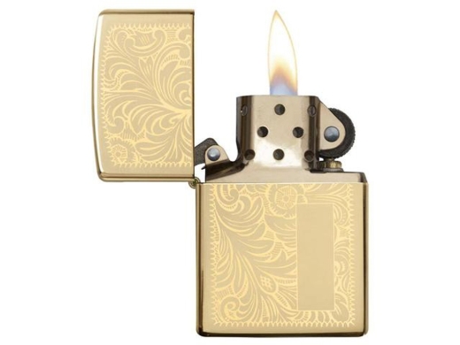 Изображение №2 | Зажигалка ZIPPO Venetian® с покрытием High Polish Brass (золотистый)