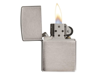 Изображение №2 | Зажигалка ZIPPO Classic с покрытием Brushed Chrome (серебристый)