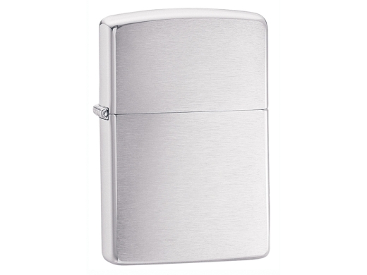 Изображение №1 | Зажигалка ZIPPO Classic с покрытием Brushed Chrome (серебристый)