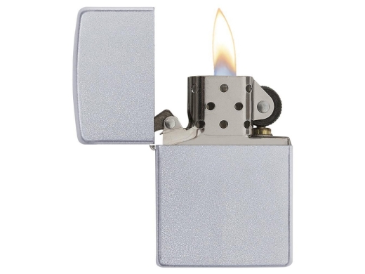 Изображение №4 | Зажигалка ZIPPO Classic с покрытием Satin Chrome™ (серебристый)