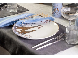 Изображение №5 | Тарелка «PLATE 3 TRO» (белый/голубой)