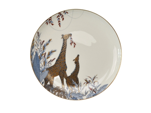 Изображение №1 | Тарелка «PLATE 3 TRO» (белый/голубой)