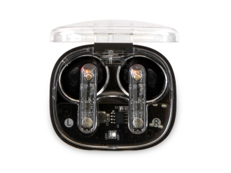 Изображение №1 | Беспроводные наушники TWS «Sync» (черный, прозрачный)