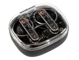 Изображение №3 | Беспроводные наушники TWS «Sync» (черный, прозрачный)