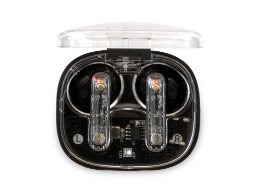 Изображение №1 | Беспроводные наушники TWS «Sync» (черный, прозрачный)