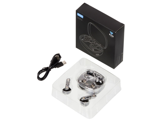 Изображение №8 | Беспроводные наушники TWS «Sync» (черный, прозрачный)