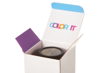 Изображение №5 | Вакуумный термос «Vacuum Flask C1», soft touch, 420мл (красный/черный/серебристый)