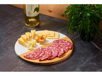 Изображение №6 | Разделочная доска из бамбука и мрамора «Julia» (натуральный, мраморный белый)