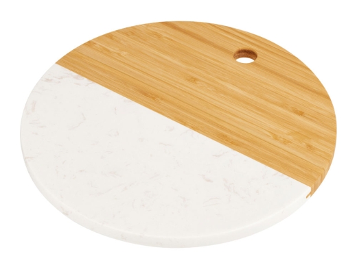 Изображение №2 | Разделочная доска из бамбука и мрамора «Julia» (натуральный, мраморный белый)