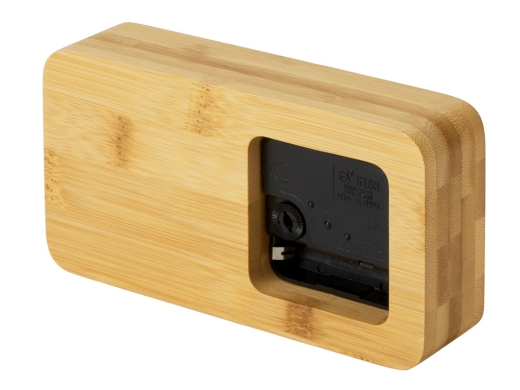 Изображение №3 | Часы из бамбука «Squarium» (натуральный)