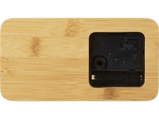 Изображение №4 | Часы из бамбука «Squarium» (натуральный)