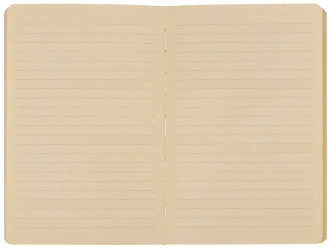 Изображение №6 | Блокнот А5 из переработанного тростника и RPET «Adiantum» (красный/бежевый)